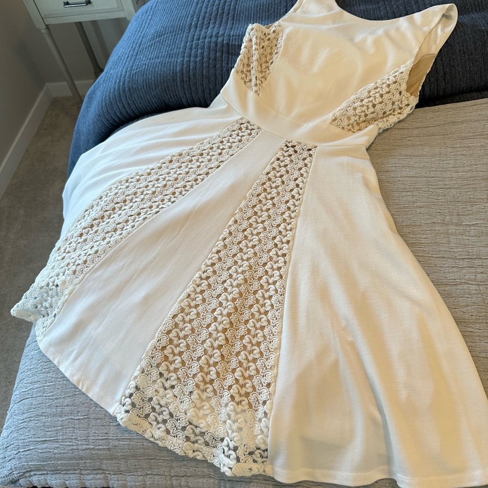 alter’d state cream lined dress Size Med